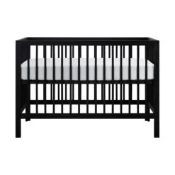 Kidsmill Pure Wood Ledikant Zwart Geborsteld 70 X 140 Cm