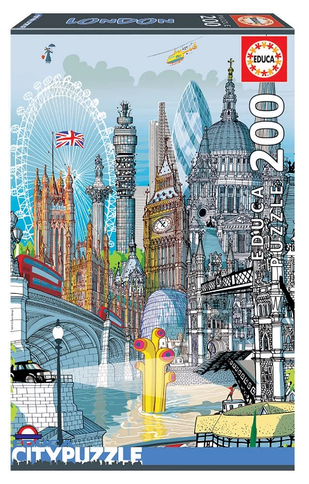 EDUCA Puzzel 200 Stukjes - Londen 1 EDUCA Puzzel 200 Stukjes - Londen