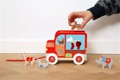 Scratch Vormenstoof & Trekwagen - Circus -Kinderserie Winkel puttekasse tr kkeleget j cirkus scratch 1086 s6181108 3