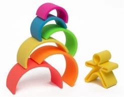 Regenboog Van Siliconen - Neonkleuren - 6 Delen 23 Regenboog Van Siliconen - Neonkleuren - 6 Delen -Kinderserie Winkel regnbue i silikone basisfarver 6 dele d na 97 3401028 10 2