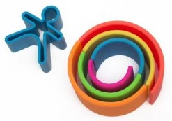 Regenboog Van Siliconen - Neonkleuren - 6 Delen 25 Regenboog Van Siliconen - Neonkleuren - 6 Delen -Kinderserie Winkel regnbue i silikone basisfarver 6 dele d na 97 3401028 11 2