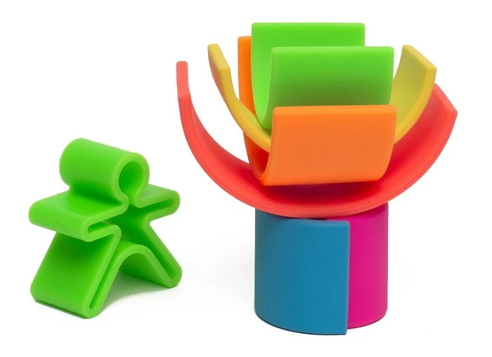 Regenboog Van Siliconen - Neonkleuren - 6 Delen 10 Regenboog Van Siliconen - Neonkleuren - 6 Delen - Afbeelding 10