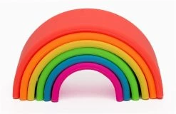 Regenboog Van Siliconen - Neonkleuren - 6 Delen