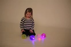 Sensorische Bal Met LED Lampjes, 4 St -Kinderserie Winkel sansebolde med led lyd 4stk 1020 72207 3