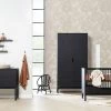 Kidsmill Savi Babykamer Zwart Eiken | Bed 60 X 120 Cm + Commode