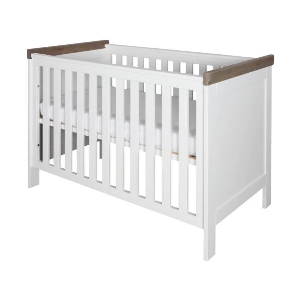 Kidsmill Savigno Babykamer Grijs | Bed 60 X 120 Cm + Commode 3 Kidsmill Savigno Babykamer Grijs | Bed 60 X 120 Cm + Commode - Afbeelding 3