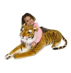Melissa And Doug Knuffeldier Van Pluche - Tijger