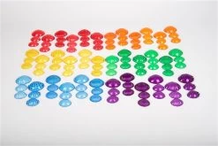 Tactiele Schelpen - Transparant - 108 St. -Kinderserie Winkel taktilskaller transparente 108stk edxeducation 1020 72303 2