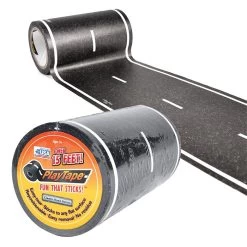 Autoweg Op Een Rol - 10 Cm X 5 Meter -Kinderserie Winkel vejbane p rulle 10cmx5meter playtape 26 20051 1
