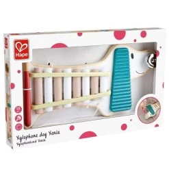 Hape Xylofoon Hondje Xenia -Kinderserie Winkel xylophone hund 42 87 8534 hape maki 1